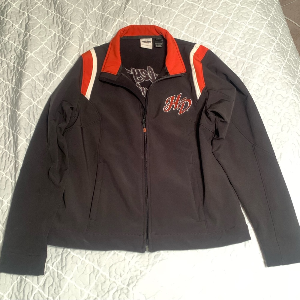 Harley Davidson zip up jacket
